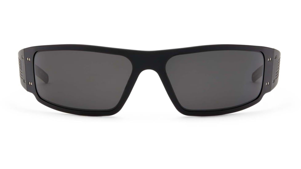 Gatorz Magnum Sunglasses, Asian Fit, Blackout Frame, Smoked Polarized Lens, AF-MAGBLK01PMBP