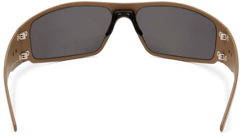 Gatorz Magnum Sunglasses, Asian Fit, Cerakote Tan Frame, Smoked Polarized Lens, AF-MAGCTN01P