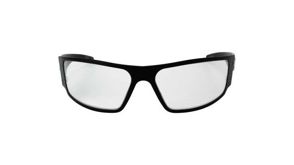 Gatorz Magnum Z Ansi Z87.1 Sunglasses, Matte Black Frame, Clear W/ Anti-Fog Lens, MAGZBLK06A