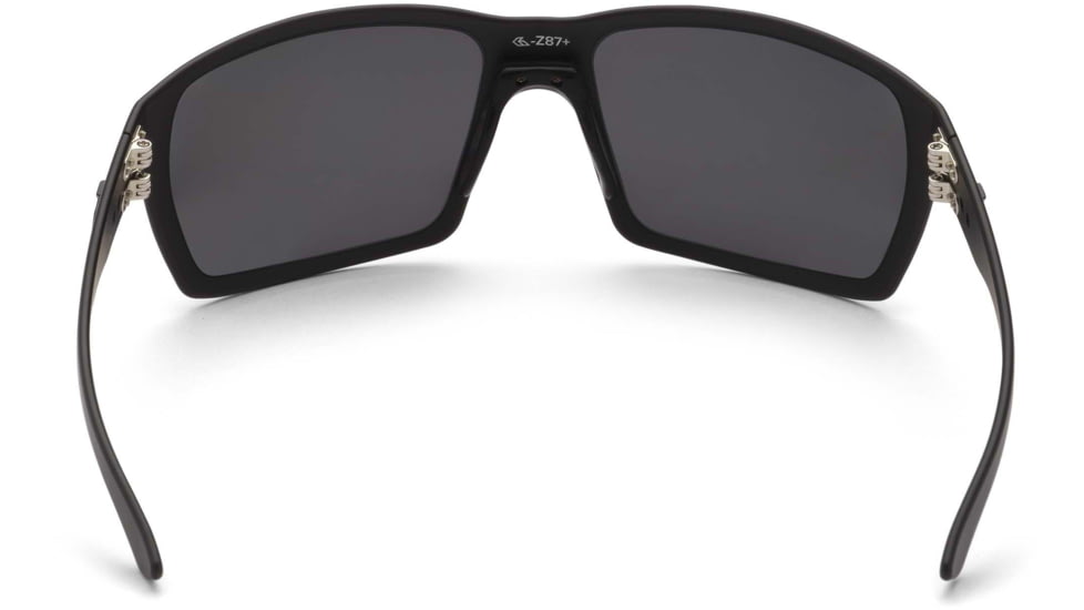 Gatorz Marauder Glasses, MILSPEC Ballistic Z87.1 Smoke Lens w/Anti-Fog, Black Cerakote, One Size, GZ-12-401