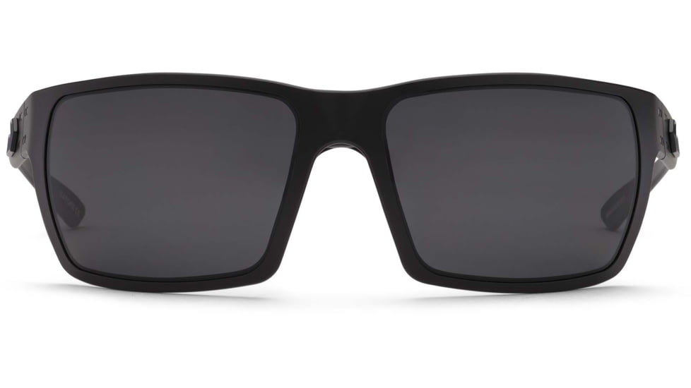 Gatorz Marauder Glasses, MILSPEC Ballistic Z87.1 Smoke Lens w/Anti-Fog, Black Cerakote, One Size, GZ-12-401