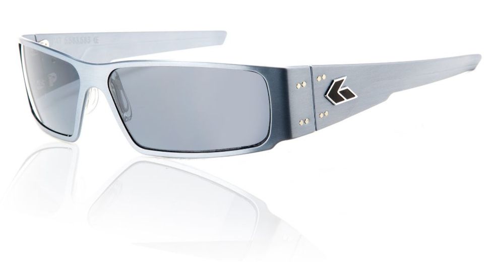 Gatorz Octane Sunglasses, Gunmetal Frame, Grey Lens OCTGUN01