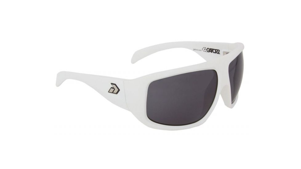 Gatorz Olomwh01Mwh Olo Matte White Frame Grey Lens Sunglasses
