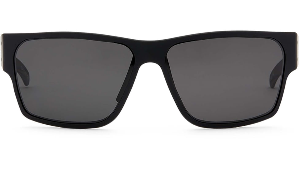 Gatorz Patriot Delta Sunglasses, Matte Black w/ American Flag Frame, Smoke Polarized Lens, AM-GDELBLK01P