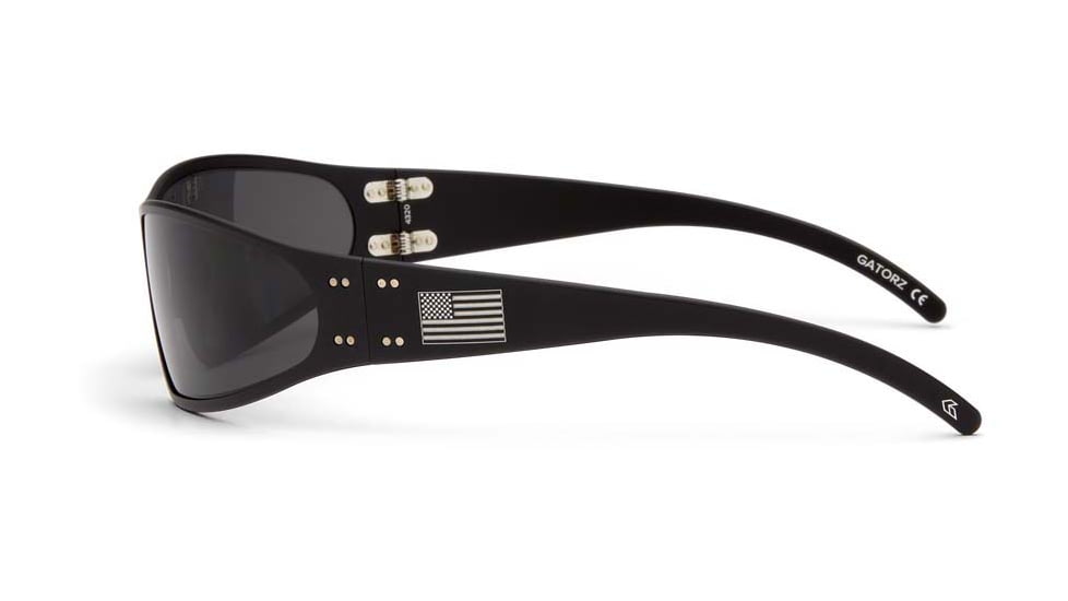 Gatorz Patriot Wraptor, Black - Engraved Forward Facing Flag, one size, AM-WRABLK01P