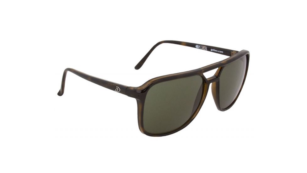 Gatorz Pedtor17To Pedy Tortoise Frame Green Lens Sunglasses