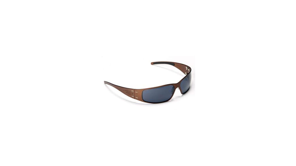 Gatorz Quantum Sunglasses, Desert Brown Frame, Grey Defender Lens QUADBN01D