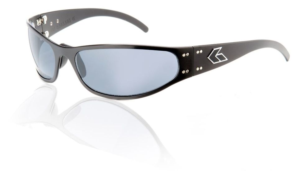 Gatorz Radiator Sunglasses - Black Frame, Grey Lens - 777-F3-L1