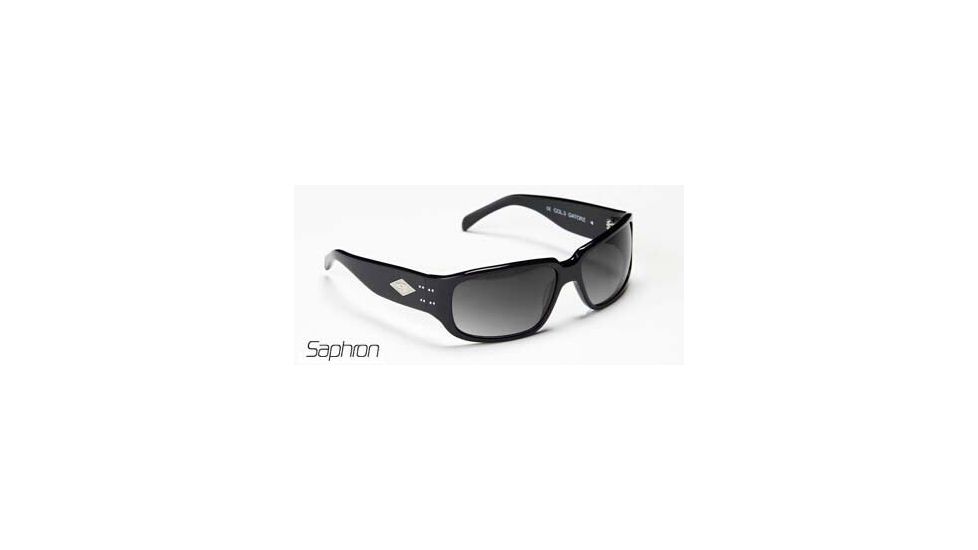 Gatorz Saphron, Black Frame, Grey Gradient Lens