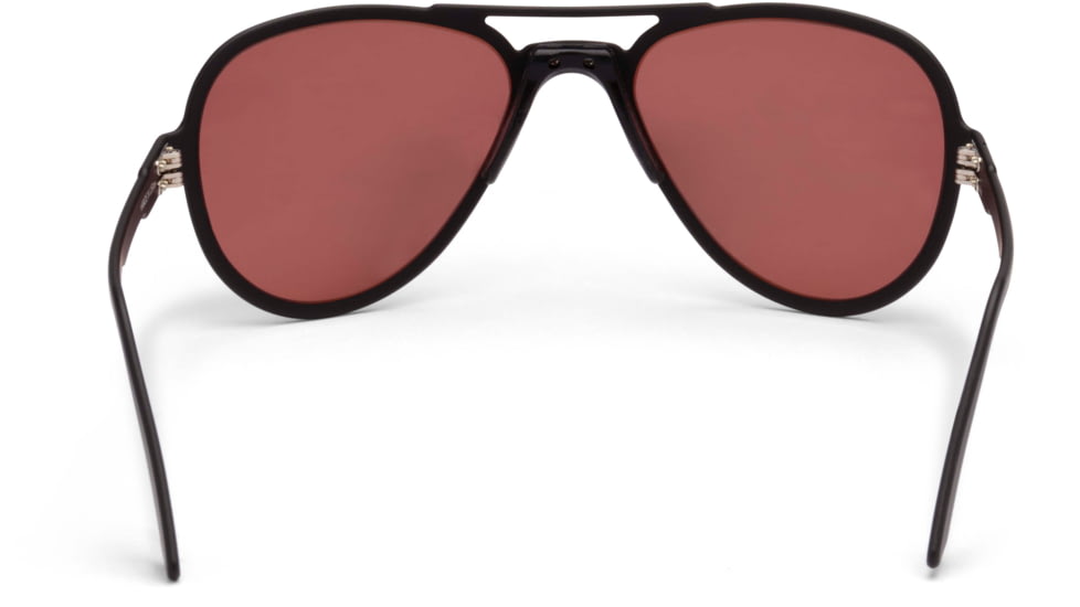 Gatorz Skyhook Sunglasses, Black Frame, Brown Polarized w/Pink Mirror Lens, GZ-09-027