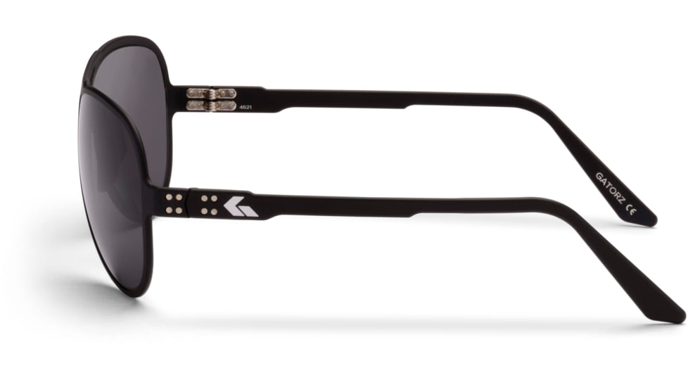 Gatorz Skyhook Sunglasses, Black Frame, Digitally Optimized Polarized, GZ-09-010