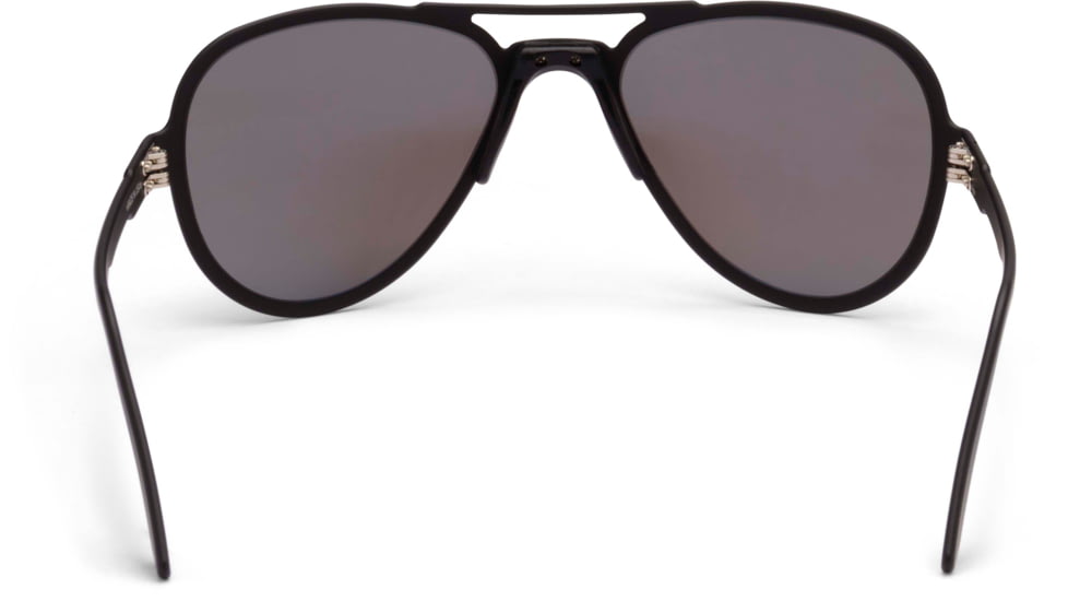 Gatorz Skyhook Sunglasses, Black Frame, Smoke Polarized w/Sunburst Mirror Lens, GZ-09-014