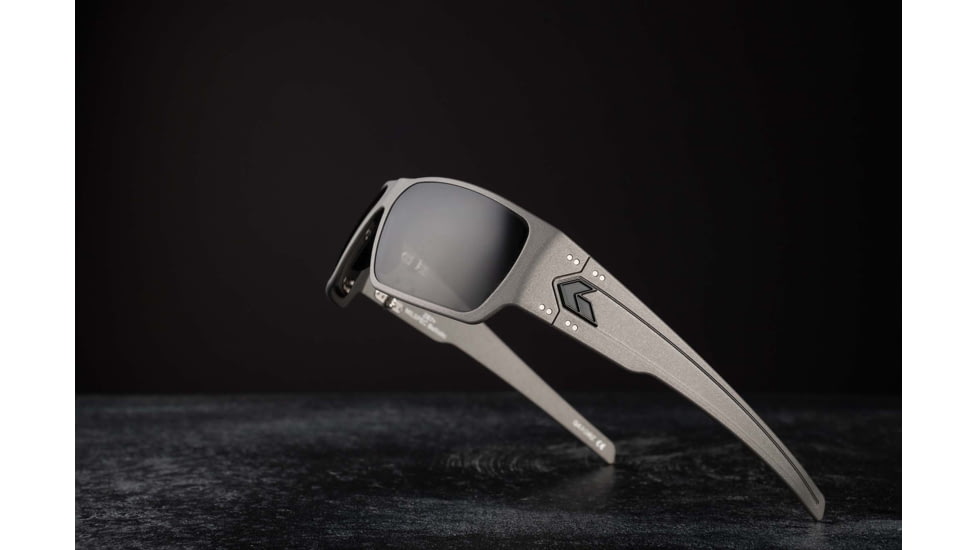 Gatorz Specter Milspec Ballistic Glasses, Cerakote Gunmetalt Frame, Smoke w/Anti-Fog Lens, GZ-08-102