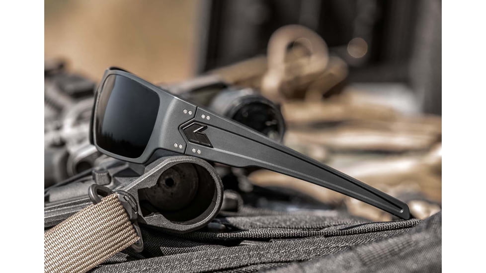 Gatorz Specter Milspec Ballistic Glasses, Cerakote Gunmetalt Frame, Smoke w/Anti-Fog Lens, GZ-08-102