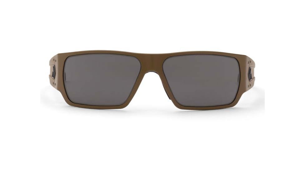 Gatorz Specter Milspec Ballistic Glasses, Cerakote Tan Frame, Smoke w/Anti-Fog Lens, GZ-08-302