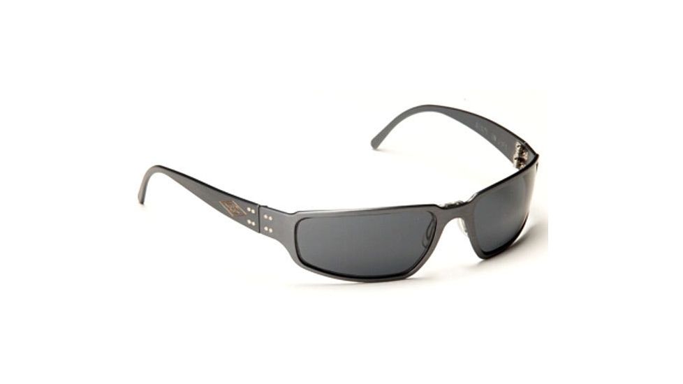 Gatorz Fusion Sunglasses, Gunmetal Frame, Grey Lens