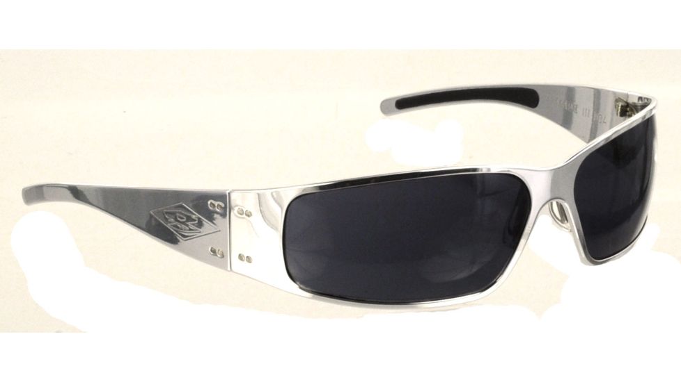 Gatorz Quantum Sunglasses, Polish Frame, Grey Lens