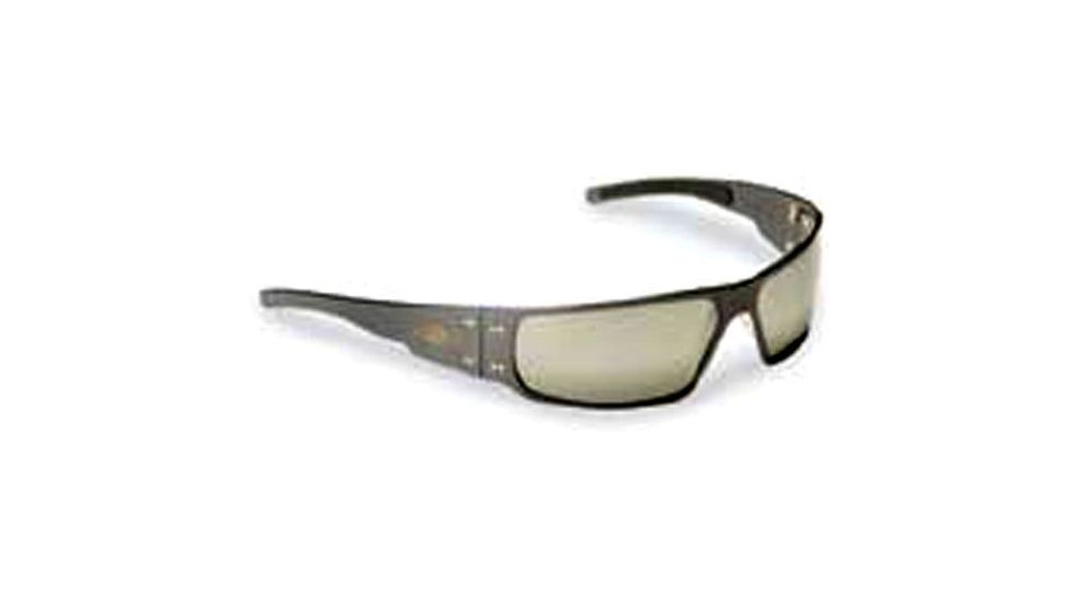 Gatorz Quantum Sun Glasses, Gunmetal Frame, Chrome Lens