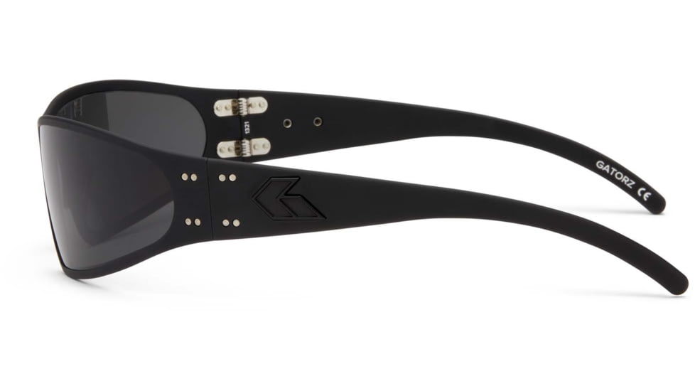 Gatorz Wra Sunglasses, Black Frame, Grey Lens, WRABLK01MBP