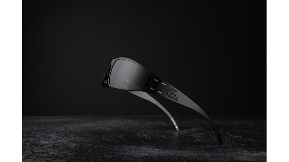 Gatorz Wraptor Sunglasses, Blackout Frame, Digitally Optimzed Polarized, WRAMBP01OPZ