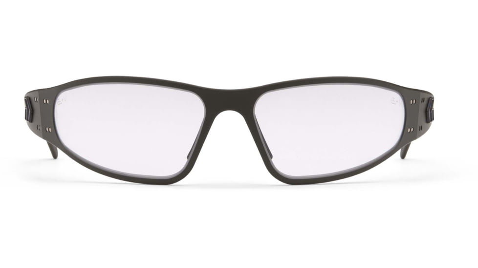 Gatorz Wraptor Sunglasses, OD Green Cerakote, MILSPEC Ballistic Smoke w/ Anti-Fog, Black Logo, OD Green, GZ-02-205