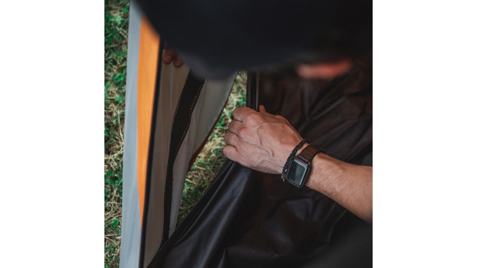 Gazelle T4 Plus Hub Tent With Screen Room, Sunten/Sedona Orange, 012642022388