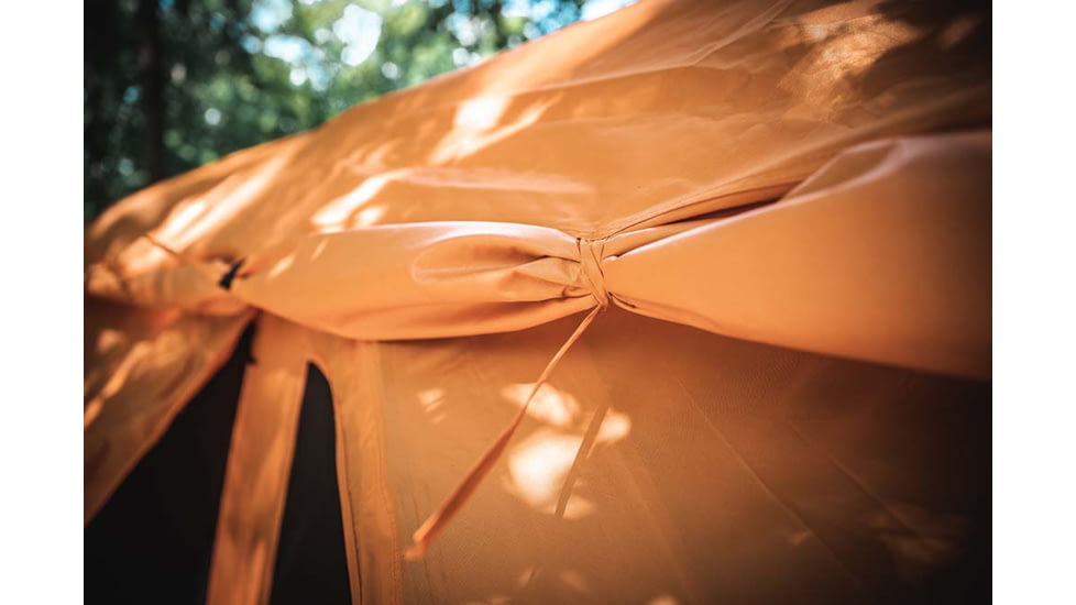 Gazelle T4 Plus Hub Tent With Screen Room, Sunten/Sedona Orange, 012642022388