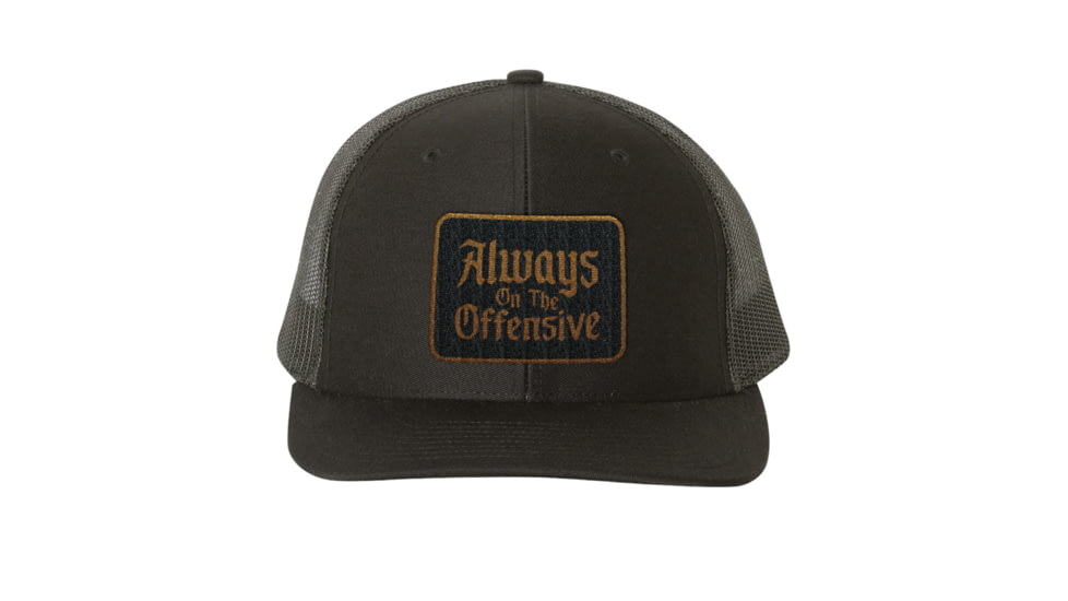 Gbrs Group Gear GBRS Group Always On The Offensive Trucker Hat, HAT-TRK-AOO-BLK