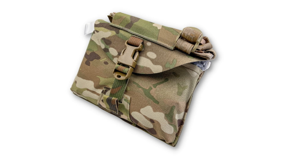 GBRS Group IFAS Individual First Aid System Pouch, MAS Grey, GEAR-IFAS-MG