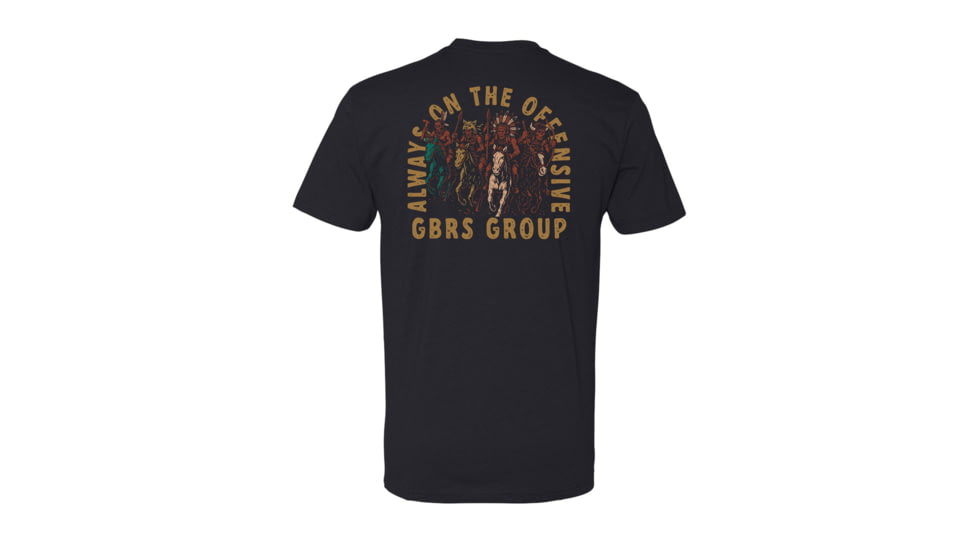 GBRS Group Tribe Short Sleeve Shirt - Men's, Black/Multicolor, Small, SS-BLK-TRI-S