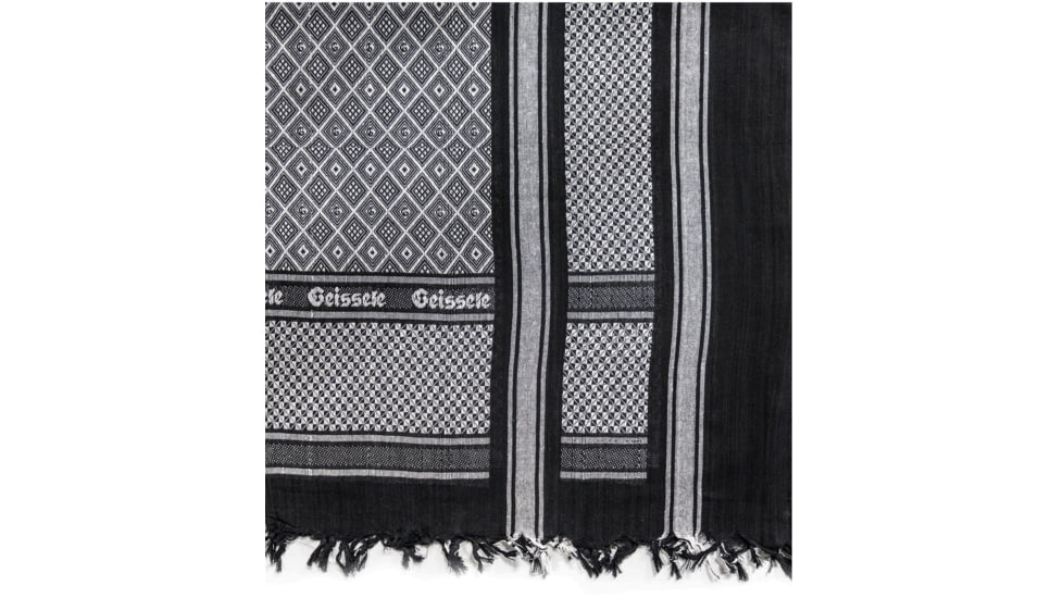 Geissele Combat Neck Covering Scarve, Black, 24-018B
