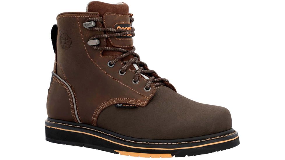 Georgia Boot AMP LT Power Wedge Work Boot - Mens, Wide, Brown, 13, GB00518-130W
