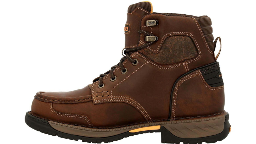 Georgia Boot Athens 360 Waterproof 6in Work Boot - Mens, Wide, Brown, 8.5, GB00439-085W