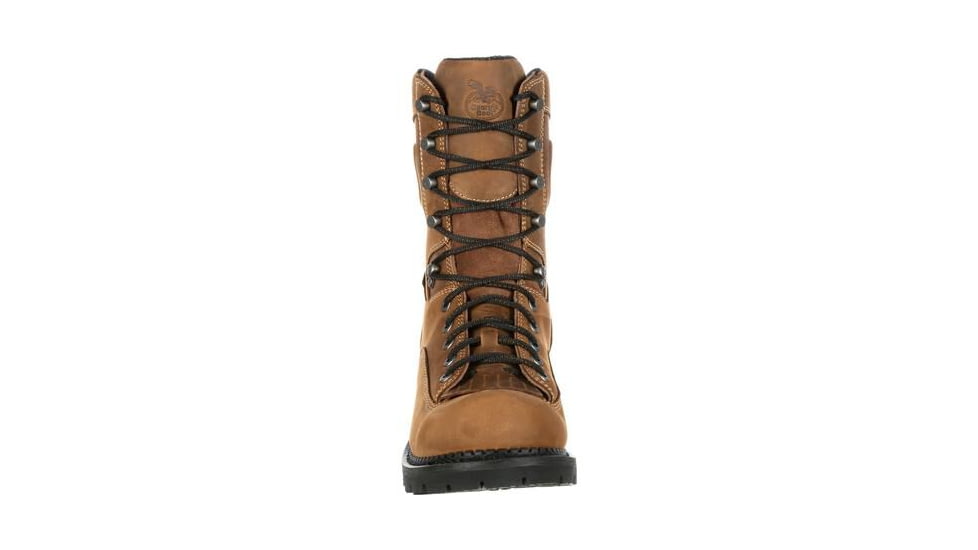 Georgia Boot Comfort Core Logger 9 inch Work Boot w/Composite Toe - Mens, Brown, 9.5 Wide, GB00097-095W