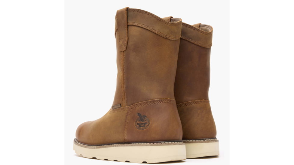 Georgia Boot Core 37 10in Waterproof Mens Pull-On Wedge Boot