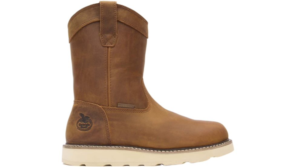 Georgia Boot Core 37 Wedge with 10in Steel Toe Mens Pull-On Work Boot