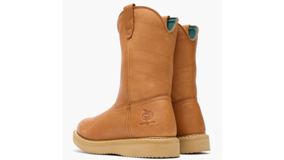 Georgia Boot Wedge Steel Toe Mens Pull-On Work Boot