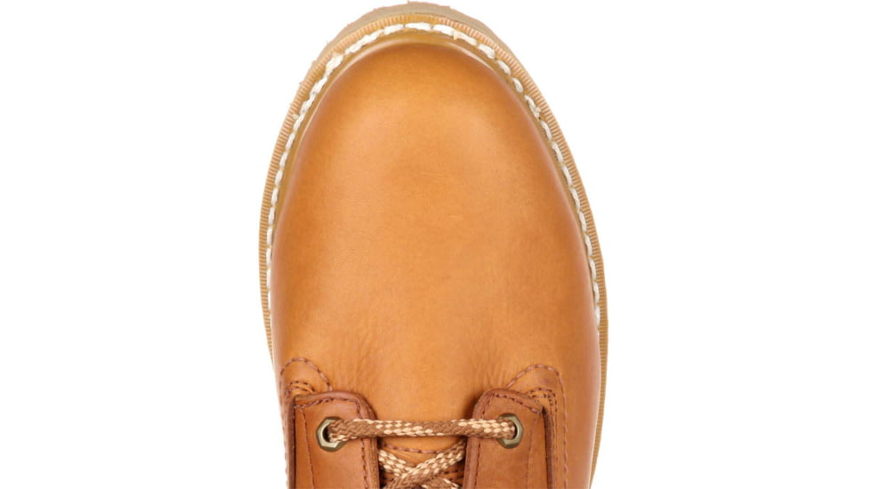 Georgia Boot Wedge 6in Work Boot - Mens, Medium, Baracuda Gold, 10, G6152-100M