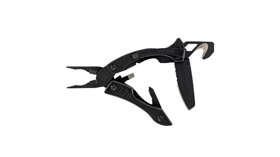 Gerber Gear Gerber Gear Crucial Black Multi-tools in Stainless Steel, 31-001518
