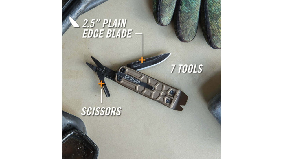 Gerber Lockdown,slim,pry,brnz,e - 31-003825