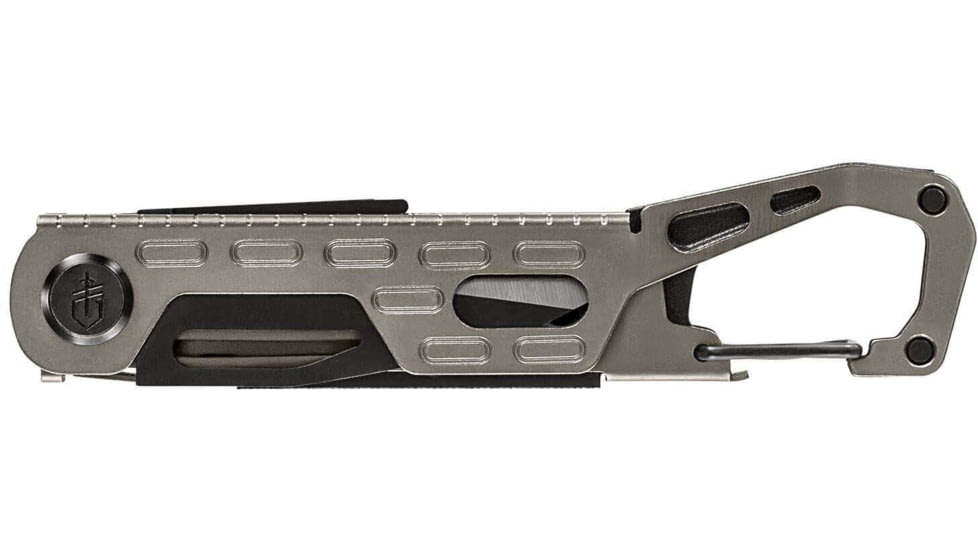 Gerber Stakeout Multi-Tool, Graphite, 2.2in Plain Edge Scandi Grind Blade, 30-001742
