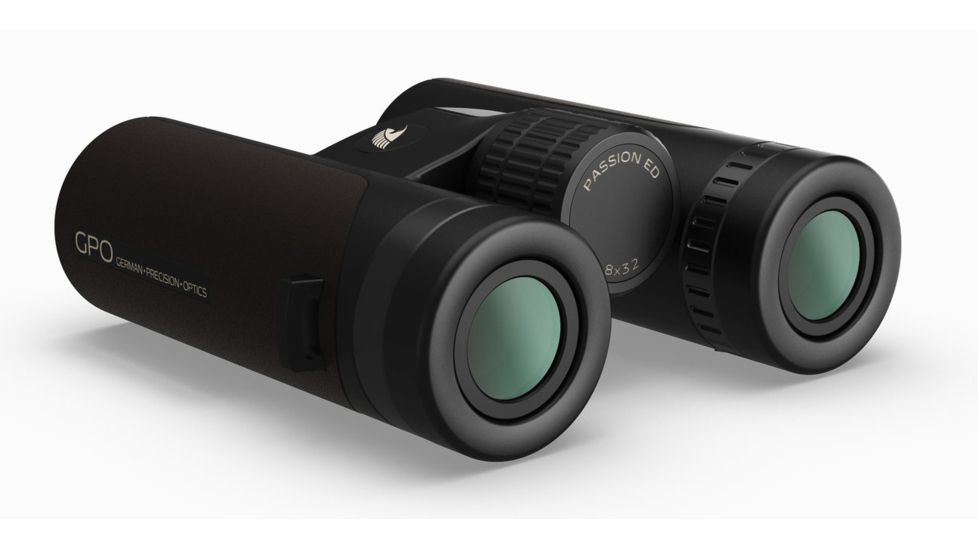 German Precision Optics GPO PASSION™ ED 8x32ED Binocular, Dark Brown Earth, 8x32ED, B303