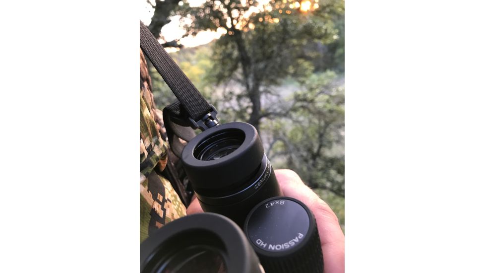 German Precision Optics GPO PASSION HD 8x42HD Binocular, Charcoal Black, 8x42HD, B600