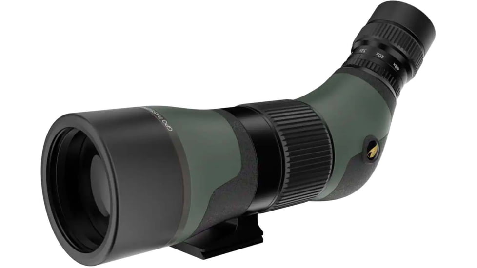 German Precision Optics Passion APO 16-48x65mm Spotting Scope, Angled, Black/Green, SP200