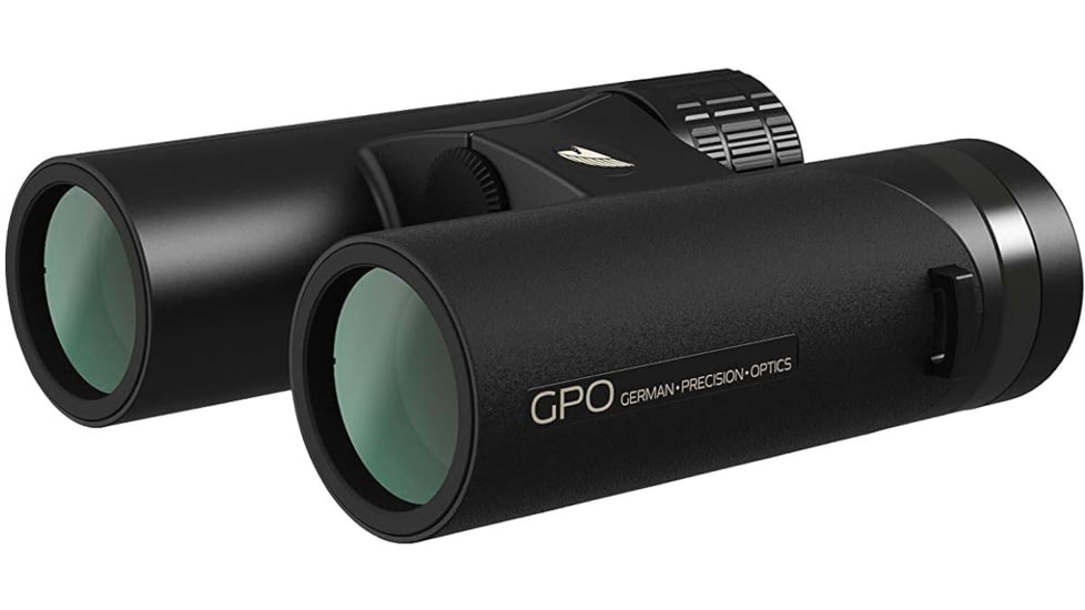 German Precision Optics PASSION ED 8x32mm Schmidt-Pechan Prism Binocular, Rubber Armor, Charcoal Black, B300