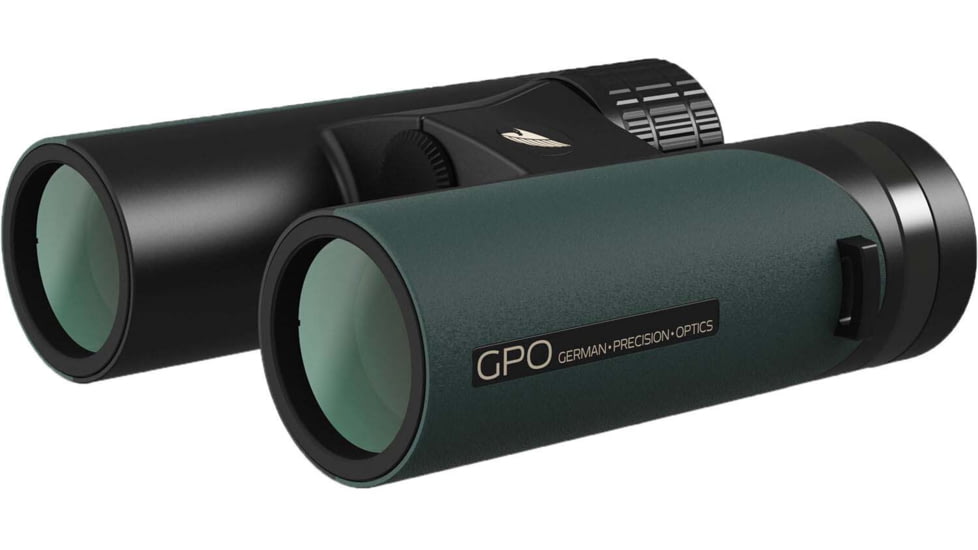 German Precision Optics PASSION ED 8x32mm Schmidt-Pechan Prism Binocular, Rubber Armor, Deep Green, B301