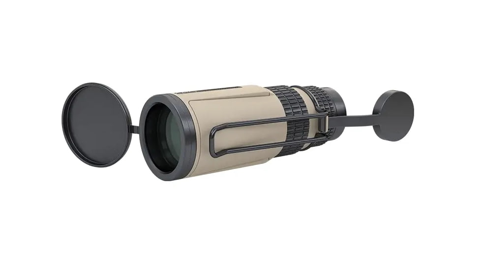 German Precision Optics TAC 10x42mm HD Monocular, Sand, TM100