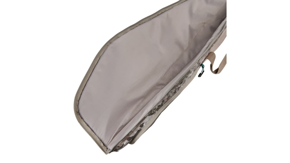 Girls With Guns Artemis Rifle Case w/Lockable Zipper and D-ring, 46in Long, Foam Padding, Plush Interior Lining, Flap pocket, Shade 2.0 Camo, 1112-46