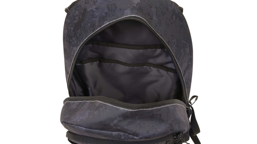 Girls With Guns Midnight Deluxe Backpack w/ Lockable Concealed Carry, Black/Shade Blackout Camo, 10 in x 19 in x 7.5 in, 70637