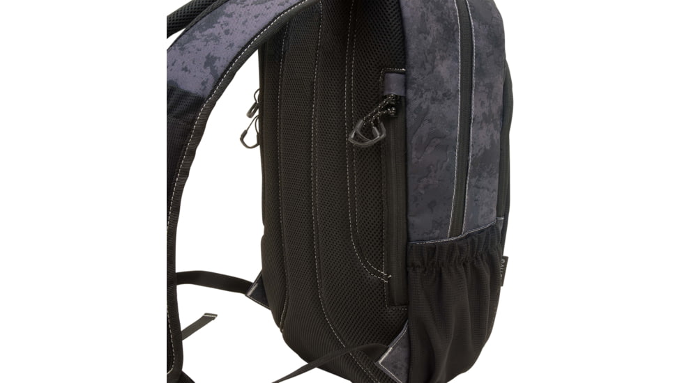 Girls With Guns Midnight Deluxe Backpack w/ Lockable Concealed Carry, Black/Shade Blackout Camo, 10 in x 19 in x 7.5 in, 70637